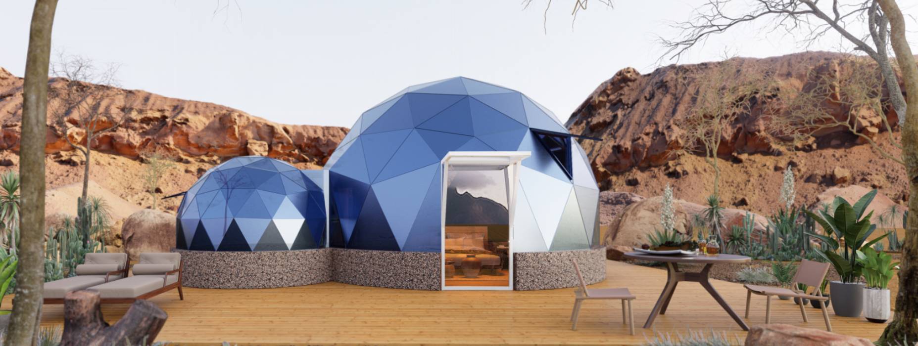 泗洪县球形智能光伏玻璃星空房